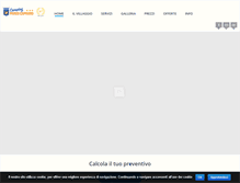Tablet Screenshot of parcocapraro.it